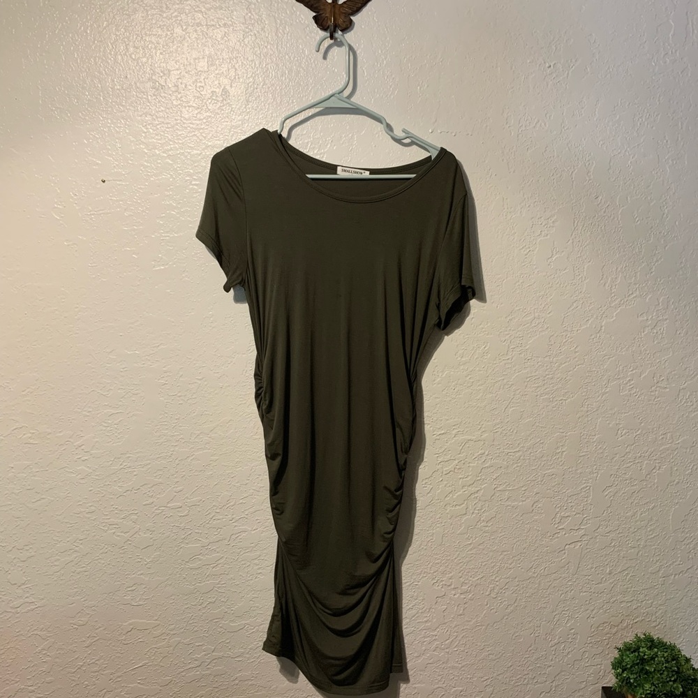 Medium Smallshow Green Maternity dress